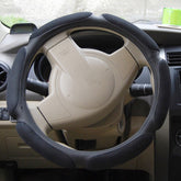 Sandwich Steering Wheel Cover, Black and white glue#38cm, Grey and white glue#38cm, Beige and white glue#38cm, Red and white glue#38cm