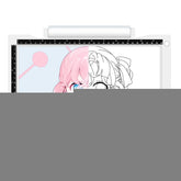A4-19 6.5W Three Level of Brightness Dimmable A4 LED Drawing Sketchpad Light Pad with USB Cable