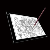 A4 Size 5W 5V LED LED Stepless Dimmable Acrylic Copy Boards for Anime Sketch Drawing Sketchpad, with USB Cable , Size:220x330x5mm, Stepless Dimmable
