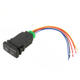 For Toyota Car Large Fog Light Dual Control Switch with Lock, with Lock