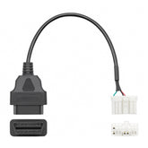 For Tesla Model X / S 2012-2015 OBDII to 12 Pin OBD Adapter Cable, OBDII to 12 Pin