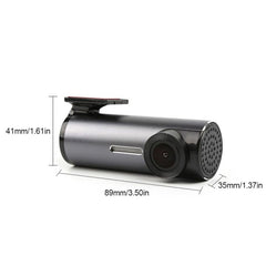 Car 1080P HD WiFi Driving Recorder, Supports Mobile APP Link & Automatic Loop Recording, Car WiFi Driving Recorder