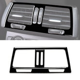 Car Rear Seat Air Vent Type C Decorative Sticker for BMW E70 X5 / E71 X6 2009-2013, Left and Right Drive Universal, Rear Air Vent Type C