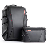 PGYTECH P-CB-020 2 in 1 Waterproof Shockproof Outdoor Dual Shoulders Backpack + Single Shoulder Bag, P-CB-020