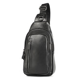 6027 Men Crossbody Bag Casual Multi-function Shoulder Waist Bag