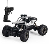 HD6026 1:16 Large Alloy Climbing Car Mountain Cross-country Four-wheel Drive Remote Control Car Toy, Size: 28cm, HD6026 1:16(Silver), HD6026 1:16(Black), HD6026 1:16(Blue), HD6026 1:16(Red)