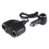 Olesson 2.1A / 1A Dual-USB Ports Car Cigarette Lighter Socket Car Charger, 1630