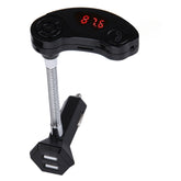GT86 Dual USB Charger Car Bluetooth FM Transmitter Kit, Support LCD Display / TF Card Music Play / Hands-free, GT86 (Black), GT86 (Gold), GT86 (Silver)