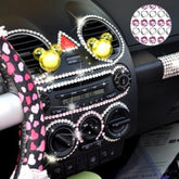 4mm Glitter Crystal Diamond Decoration / Shining Rhinestone Sticker for Car Sticker & Cell Phone Ornament