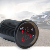 B3613 IP67 Waterproof Car Modification 4.5-30V Voltmeter + Ammeter, B3613