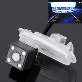 656x492 Effective Pixel HD Waterproof 4 LED Night Vision Wide Angle Car Rear View Backup Reverse Camera for Honda Accord 2016-2017 / City 2018, For Honda Accord 2016-2017