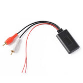 Universal Car Bluetooth Module Adapter Radio Stereo with 2 RCA Cable Adapter, Bluetooth Module Adapter