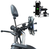 Motorcycle X Shape Aluminum Alloy Phone Bracket 5V 2.1A Phone Charger, CS-416A3