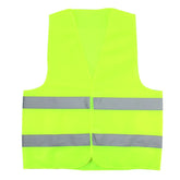 XL Reflective Fluorescent Vest Safty Cloth Driving School Construction Traffic Safty Warning Working Cloth, XL Vest