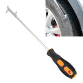 Portable Car Tire Cleaning Hook, Black+Orange