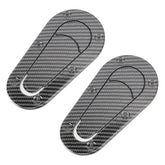 2 PCS Car Imitation Engine Lock Body Decorative Sticker, Lock Body Sticker
