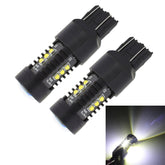 2 PCS MZ 10W 1080LM 5500K 7443 12 XB-D LED Car Reverse Lights T20 Tail Backup Lamps Car Tail Parking DRL Brake Parking Lights, DC 12-24V, 7443