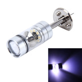 H1 100W 850 LM 7000K 20 SMD-2828-LEDs Car Fog Lights, DC 12-24V, H1