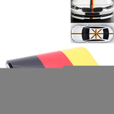 2m German Flag Car Plastic Wrap Sticker Decal Film, Germany Natianality Flag/2m