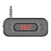 Doosl DSER116 Multifunctional Car FM Transmitter Wireless Music Receiver with 3.5mm Jack & LCD Display, Support Hands-free Call, DSER116