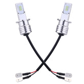 2 PCS H3 72W 1000LM 6000-6500K Super Bright Car Fog Light LED Bulbs, DC 12-24V, H3