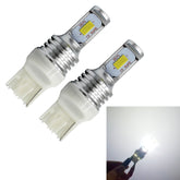 2 PCS T20/7440 72W 1000LM 6000-6500K Bright White Light Car Turn Backup LED Bulbs Reversing Lights, DC 12-24V, T20/7440 Backup Light, T20/7440