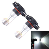 2 PCS H16 30W 350LM 6000K White Light CREE 6 LED Car Fog Light Bulb, DC 12V, H16