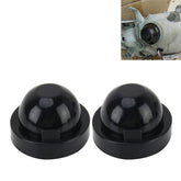 2 PCS K90 Universal Car LED Headlight HID Xenon Lamp Silicone Dust Cover Seal Caps Car Dust Cover Waterproof Dustproof Sealing Headlamp Cover for Car Retrofit, Inner Diameter: 9cm, Inner Diameter: 9cm