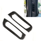 2 PCS Car A Column Air Outlet Carbon Fiber Decorative Sticker for Jeep Grand Cherokee, Air Outlet