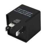 CF14 JL-02 Flasher for LED Auto Car-styling LED Turn Signal 3-Pin Adjustable Frequency Car Flasher Relay Fix Hyper Flash General Lamp-LED Light Relay for European Cars, CF14 Adjustable Frequency