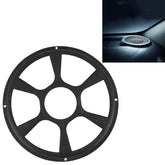 12 inch Universal Car Horn Cover Black Round Horn Cover Horn Round Cover, Size: 12 inch