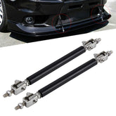 2 PCS Car Modification Large Surrounded By The Rod Telescopic Lever Front and Rear Bars Fixed Front Lip Back Shovel Adjustable Small Rod, Length: 10cm, Length: 10cm