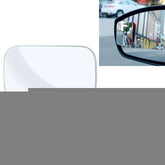 3R-054 2 PCS Car Truck Square Blind Spot Rear View Wide Angle Mirror Blind Spot Mirror 360 Degree Adjustable Wide-angle Mirror, Size: 7*4cm, Size: 7*4cm