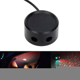 Car Roof Ceiling Decoration 5V Red Green LED Star Night Lights Projector Atmosphere Galaxy Lamp, Red Green, Red Blue