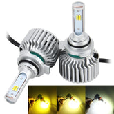 2 PCS 9012 26W 2250LM Car Headlight LED Auto Light Built-in CANBUS Function (White Light, Yellow Light, Warm White Light), DC 9-16V, 9012