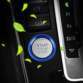 Car Engine Start Key Push Button Ring Trim Aluminum Alloy Sticker Decoration for Audi, For Audi(Engine Start)