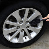 KANEED Portable Loop Style Auto Car Vehicle Motorcycle Wheel Tire Rim Hub Scrub Wash Brush Washing Cleaning Tool, Tire Rim Hub Brush