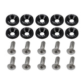 10 PCS Car Modified Screw Gaskets Bodywork Stainless Steel Gasket Bolts, Diameter: 19mm