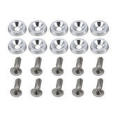 10 PCS Car Modified Screw Gaskets Bodywork Stainless Steel Gasket Bolts, Diameter: 19mm