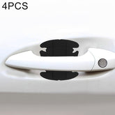 4 PCS Car-Styling Car Door Handle Scratches Resistant Sticker, Car Door Handle Sticker, 4 PCS