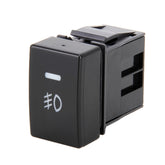 Car Fog Light 5 Pin On-Off Button Switch for Honda Fit, Without Cable