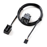 AUX Interface + Wiring Hardness for BMW MINI ONE COOPER E39 E53 X5Z4 E85 E86 X3 E83, Cable Length: 1.5m, BMW E39 / E53