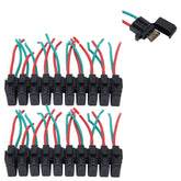 20 PCS Removable Car Blade Fuse Box Holder, 20 PCS Blade Fuse Box Holder