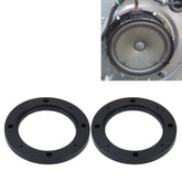 2 PCS 5 inch Car Auto ABS Loudspeaker Base Protection Hollow Cover Holder Mat, Inner Diameter: 12.5cm, 12.5cm