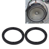 2 PCS 6.5 inch Car Auto ABS Loudspeaker Base Protection Hollow Cover Holder Mat, Inner Diameter: 14.5cm, 14.5cm