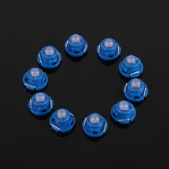 10PCS 2W T4.7 Wedge Instrument Panel LED Light Dashboard Gauge Cluster Indicator Lamp Bulb, 2W T4.7, 2W T4.7