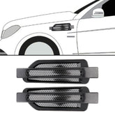 2 PCS Car-Styling Random Decorative Sticker, Black, Random Decorative Sticker