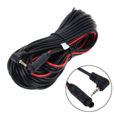 9m 4P Male & 2.5mm Female to 2.5mm Reversing Camera Extension Cord Rearview Mirror Vehicle Traveling Data Recorder Video Conversion for BMW, 9m 4P