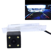 656x492 Effective Pixel NTSC 60HZ CMOS II Waterproof Car Rear View Backup Camera With 4 LED Lamps for Renault Kadjar 2016 Version, For Renault Kadjar 2016 Version