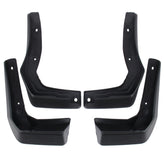 4 PCS Car Auto Semi-Rigid PVC Splash Flaps Mudguards Fender Guard for Honda City 2015-2020, For Version City